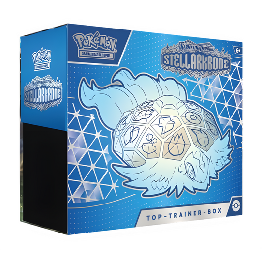 Pokémon TCG: Karmesin & Purpur Stellarkrone - Top Trainer Box (DE)