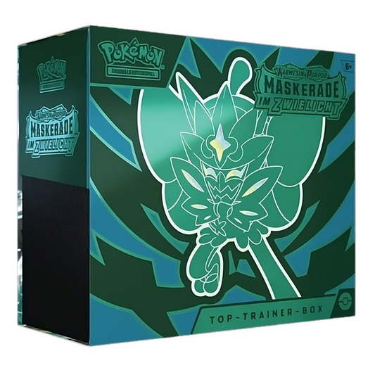 Pokémon TCG: Karmesin & Purpur Maskerade im Zwielicht - Top Trainer Box (DE)
