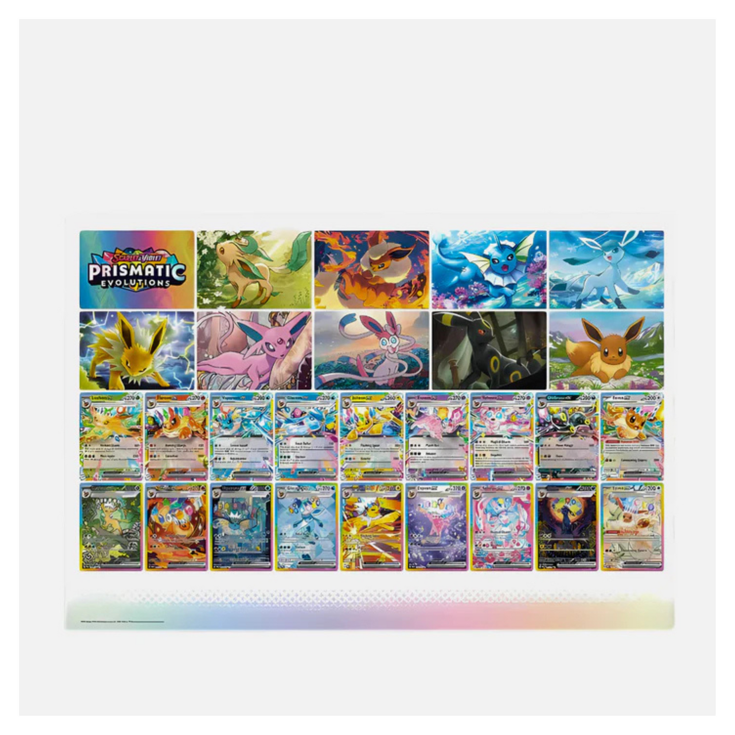 Pokémon TCG: Karmesin & Purpur - Prismatische Entwicklung - Poster Kollektion (DE)
