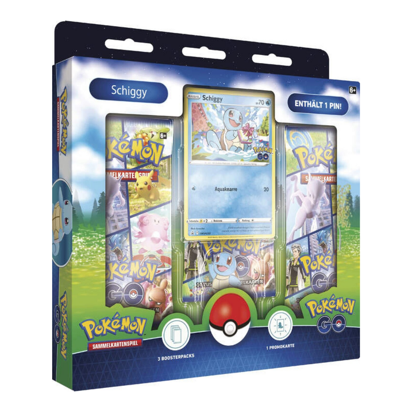 Pokémon TCG: Pokémon GO: Pin Kollektion Schiggy (ENG)