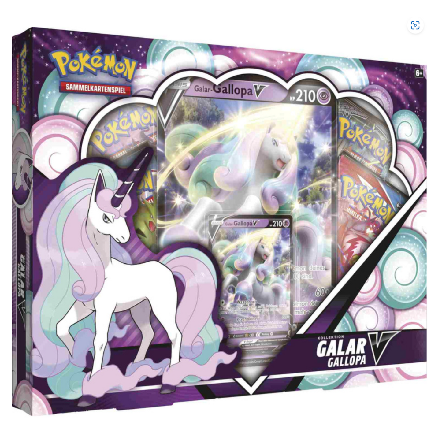 Pokémon TCG: Galar-Gallopa V Box (DE)