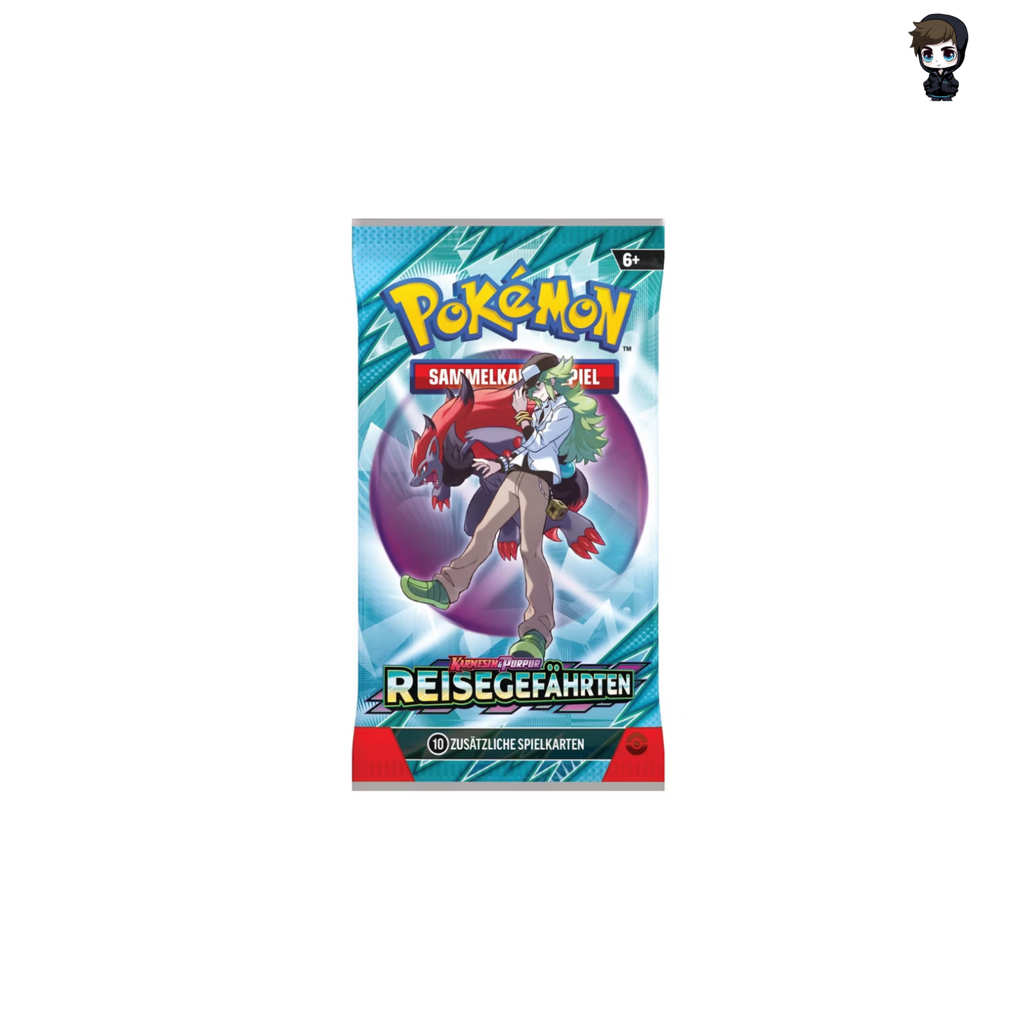 Pokémon TCG: Karmesin & Purpur – Reisegefährten Booster Pack (DE)
