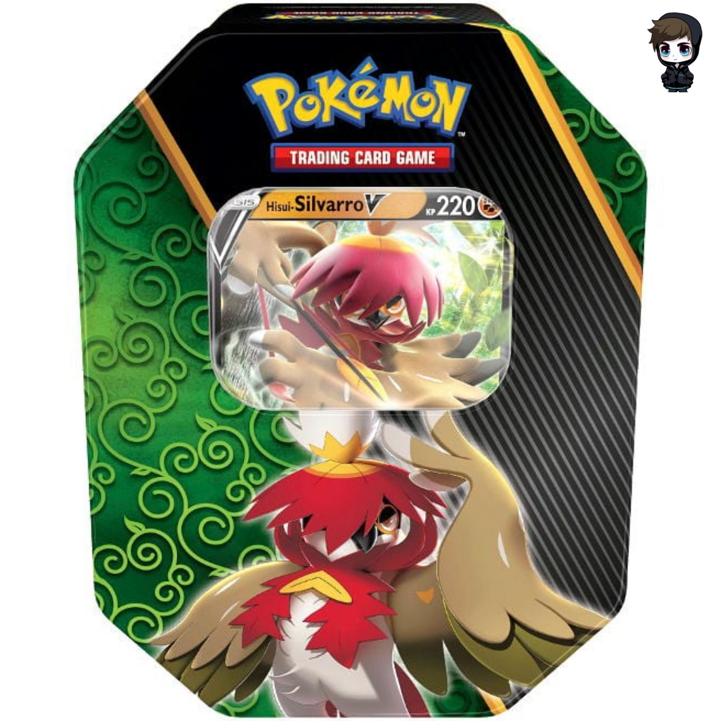 Pokémon TCG: Hisui-Silvarro-V Tin Box (DE)