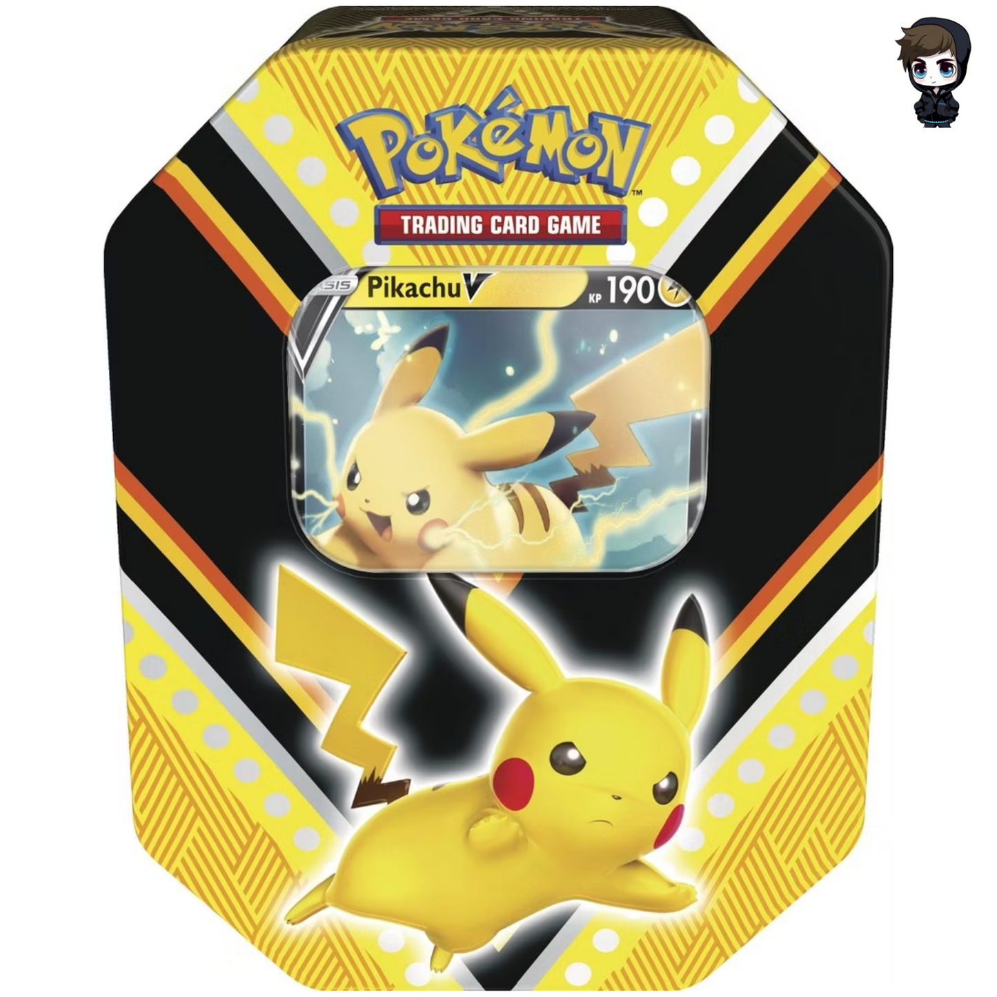 Pokémon TCG: Pikachu-V Tin Box (DE)