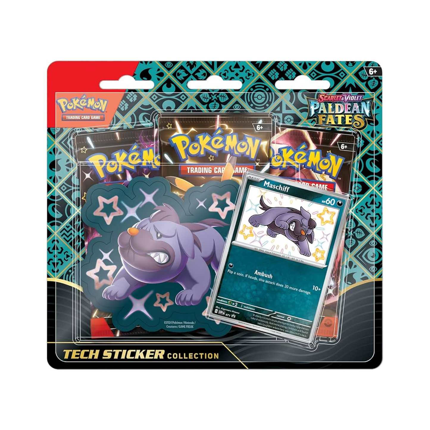 Pokémon TCG: Paldean Fates (SV4.5) – Tech Sticker Blister (EN)