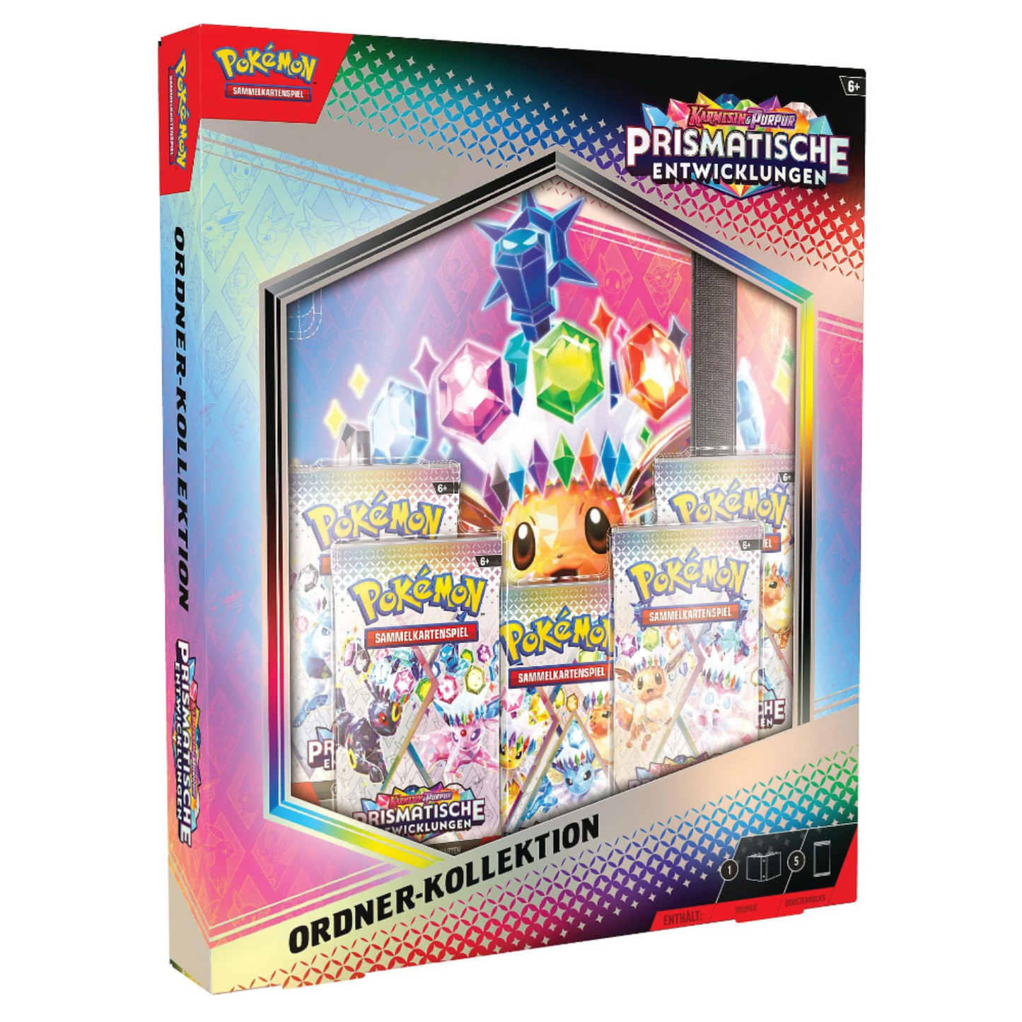Pokémon TCG: Prismatische Entwicklungen Binder Kollektion (DE)