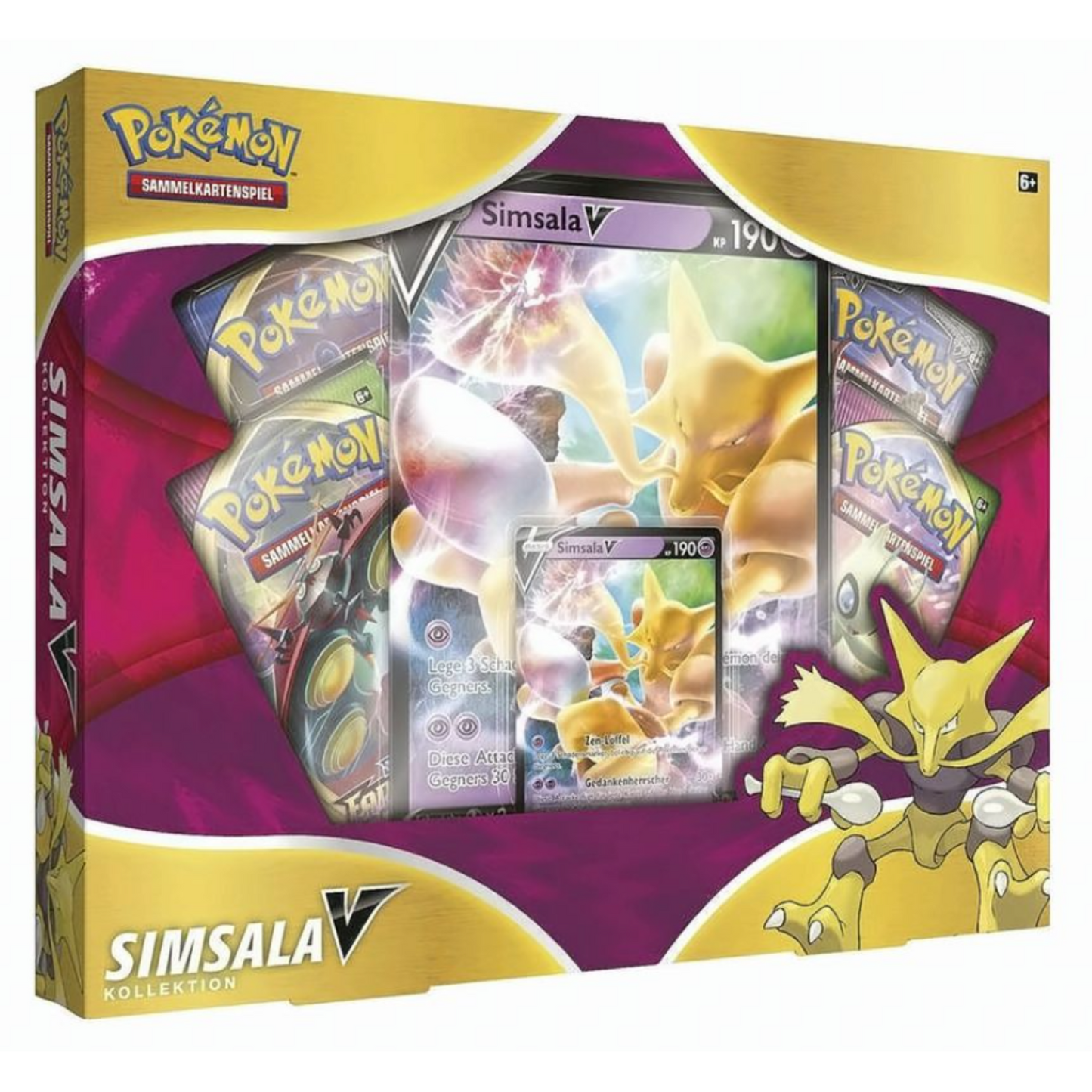 Pokémon TCG: Simsala V Box (DE)