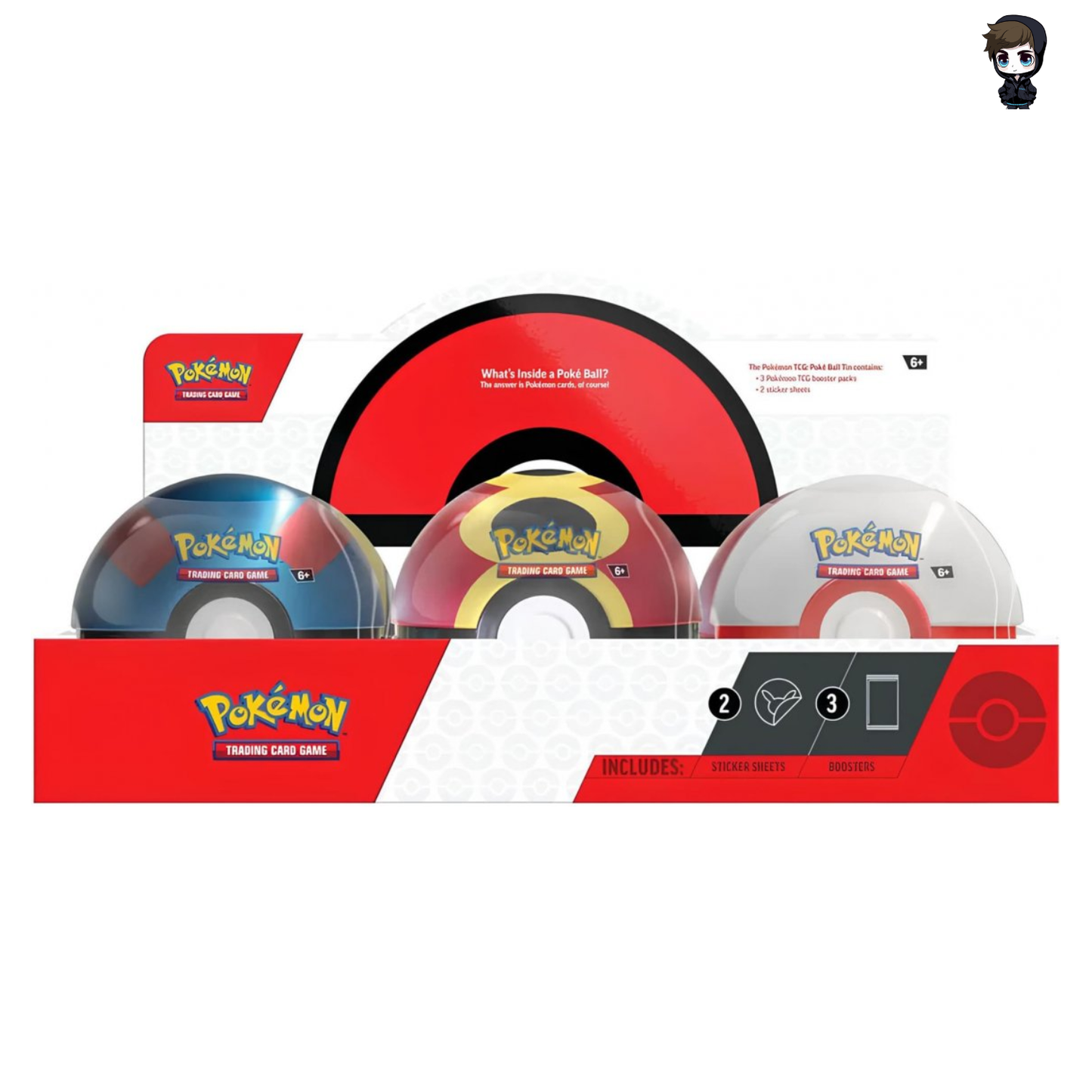 Pokémon TCG: Pokéball Tin 2025 (DE)