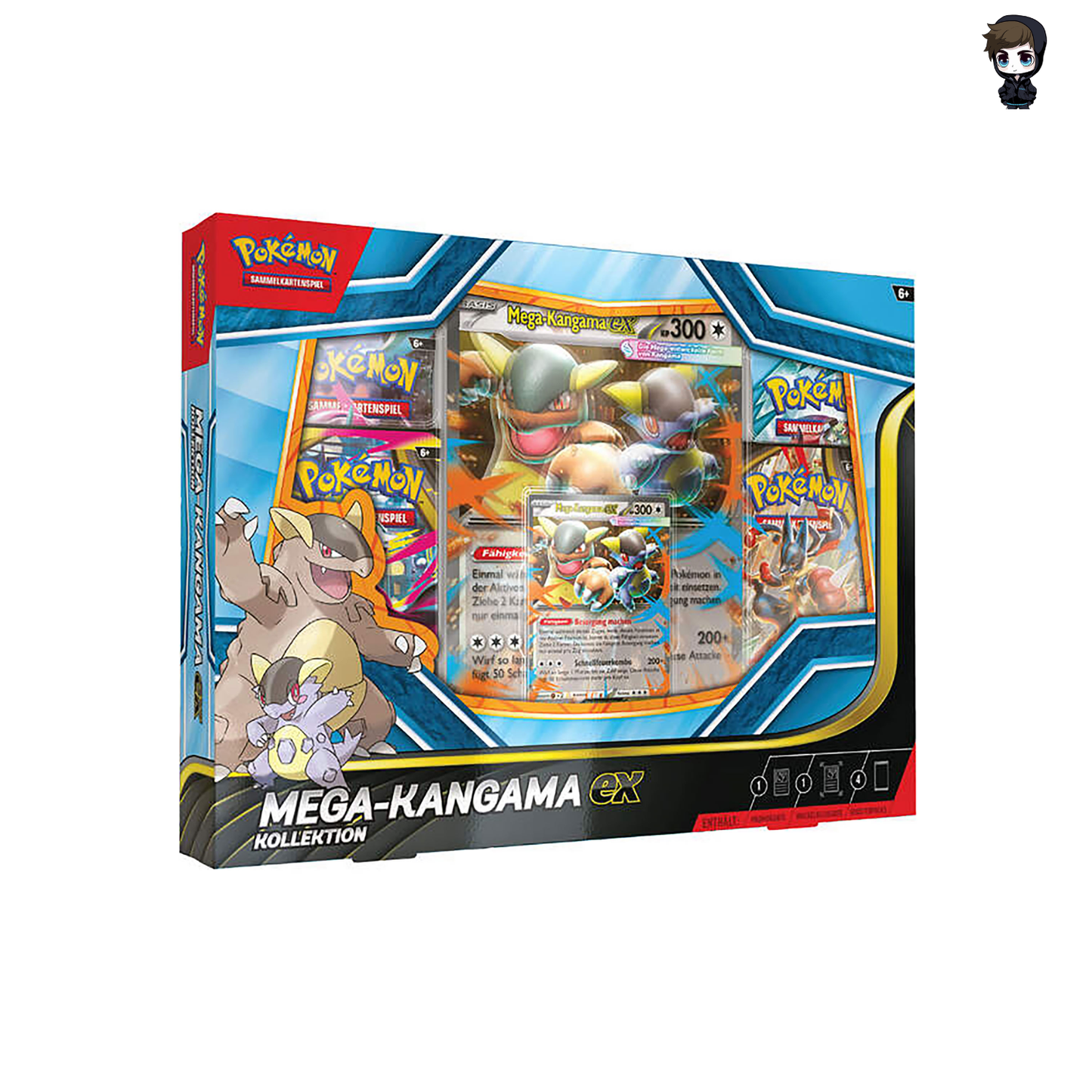 Pokémon TCG: Mega Kangama EX Kollektion (DE)