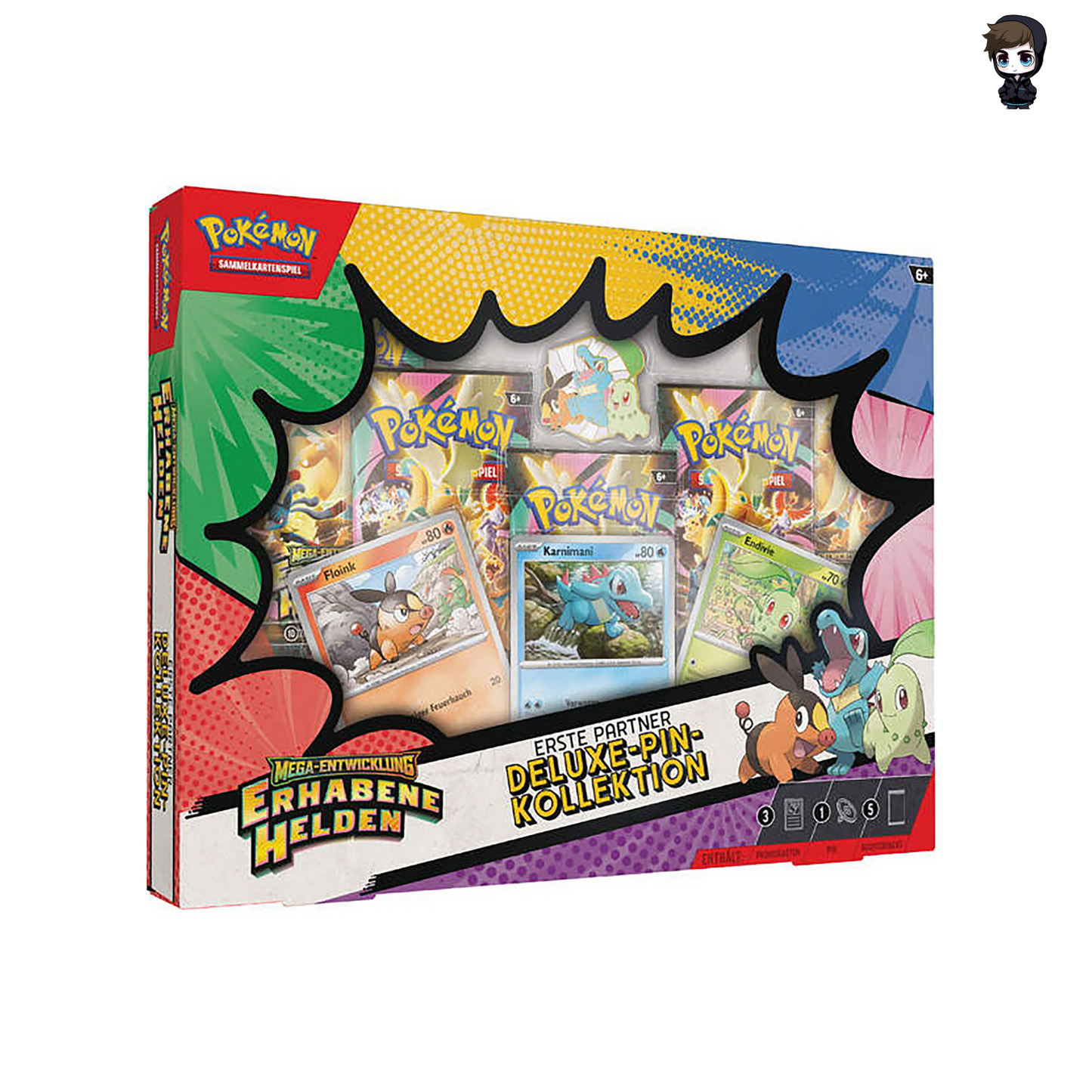 Pokémon TCG: Erhabene Helden Deluxe Pin Kollektion (DE)