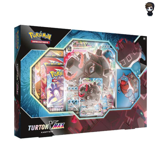Pokémon TCG: Turtok VMAX Kampfbox (DE)