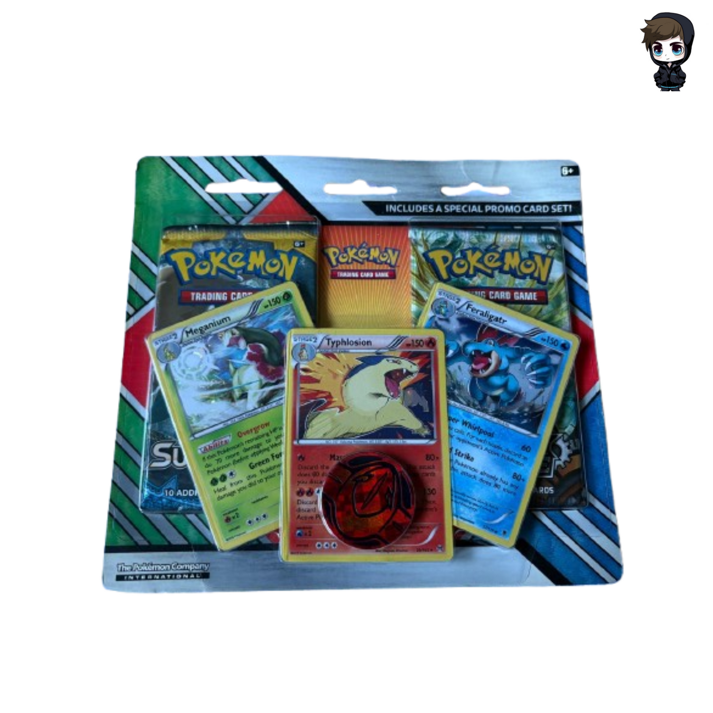 Pokémon TCG: Sonne & Mond: Johto Starters 2-Pack Blister (EN)