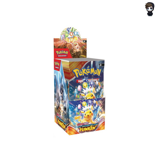 Pokémon TCG: Stürmische Funken - Karmesin & Purpur: 18er Display - (DE)