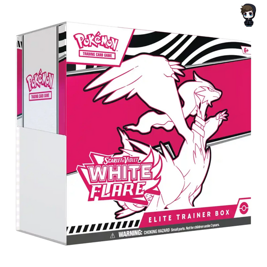 Pokémon TCG: Karmesin & Purpur Weiße Flammen Top Trainer Box (EN)