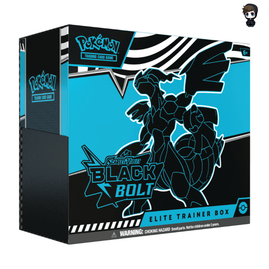 Pokémon TCG: Karmesin & Purpur Schwarze Blitze Top Trainer Box (EN)