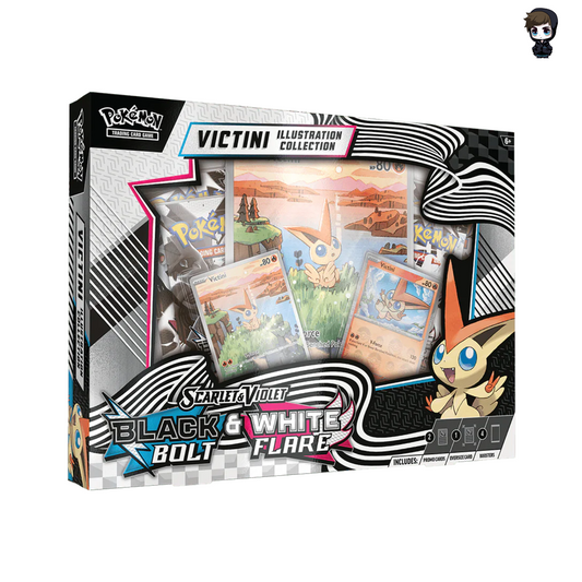 Pokémon TCG: Black Bolt & White Flare - Victini Illustration Collection (EN)