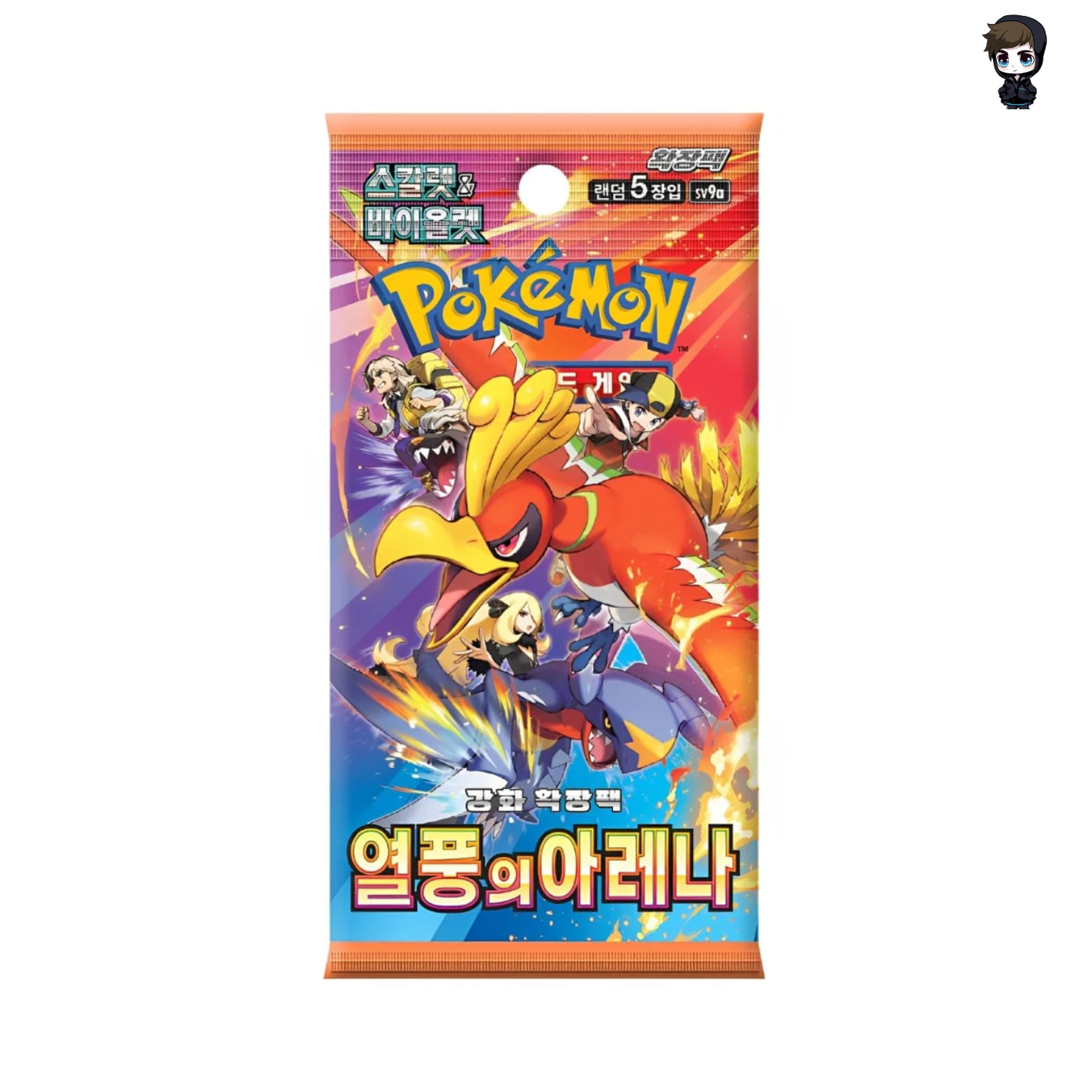Pokémon TCG: Heat Wave Arena SV9a Booster (KO)