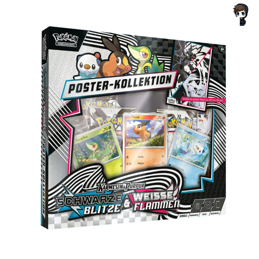 Pokémon TCG: Karmesin & Purpur: Schwarze Blitze & Weiße Flammen - Poster-Kollektion (DE)