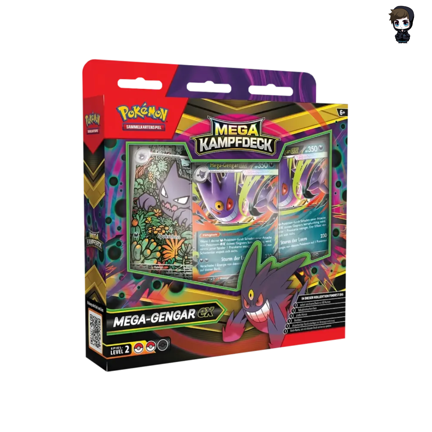Pokémon TCG: Mega-Kampfdeck: Mega-Diancie-ex / Mega-Gengar-ex (DE)