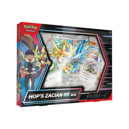 Pokémon TCG: Karmesin & Purpur: Reisegefährten Hop's Zacian ex Box - (DE)